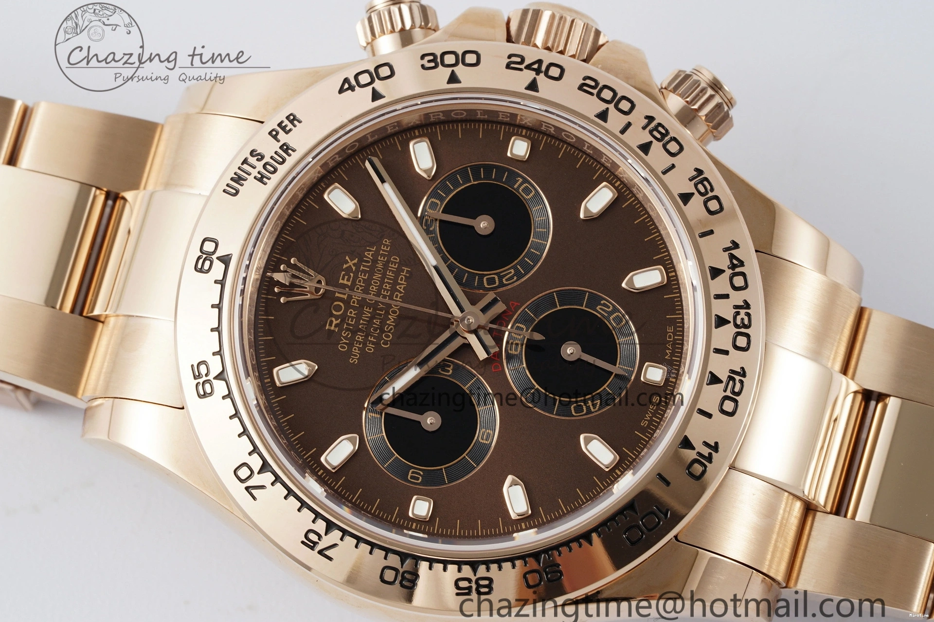 MiroTime 0515 Daytona 116505 BTF 1:1 Best Edition Brown Dial on RG Bracelet SA Original 2117